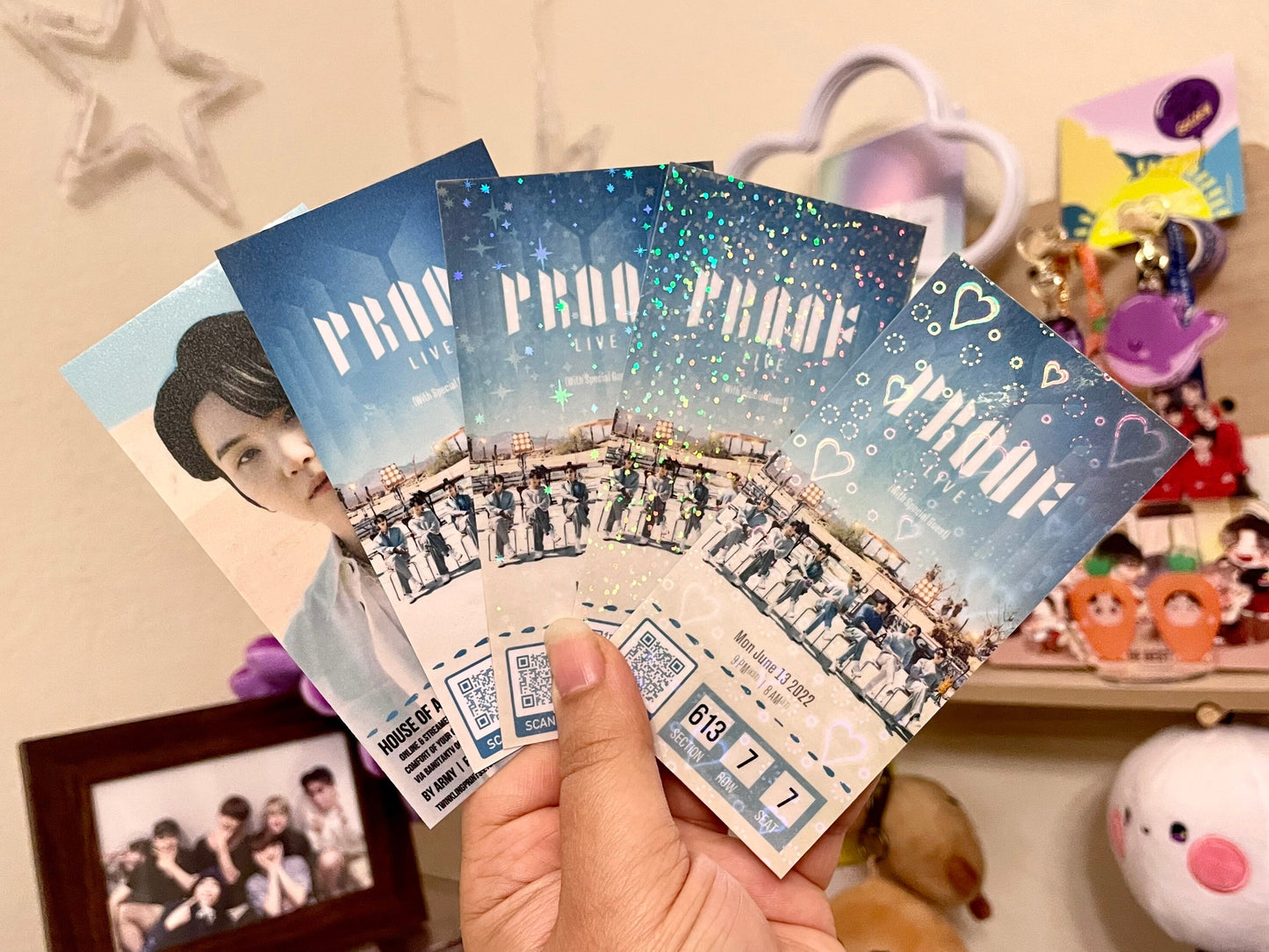 [MADE TO ORDER - CONCERT TICKET] BTS Proof Live 20220613 Memorabilia Concert Ticket