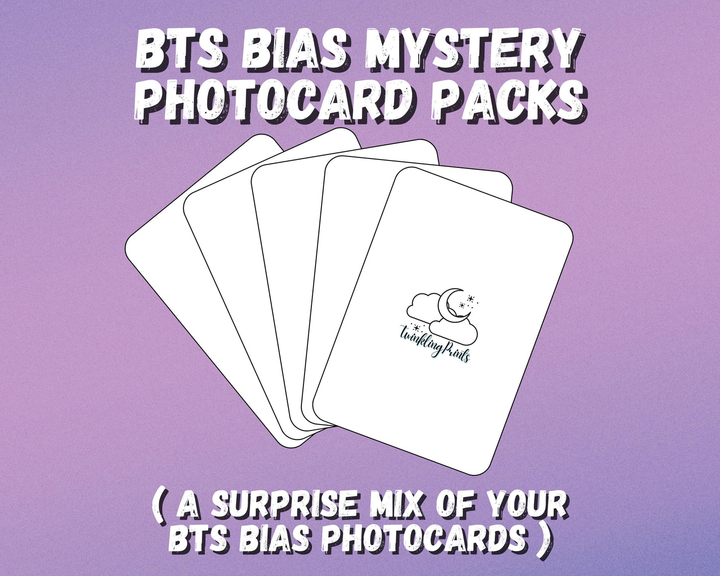 [IN STOCK - PHOTOCARDS] BTS Bias Mystery Photocard Packs
