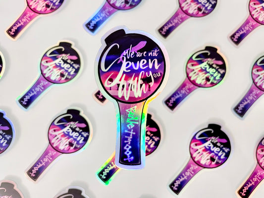 [IN STOCK - STICKERS] We Are Bulletproof: The Eternal Army Bomb Holographic Sticker
