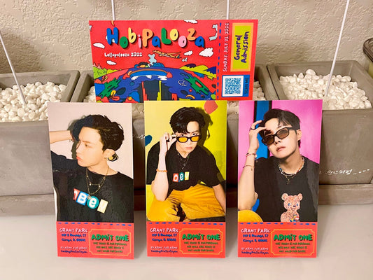 [MADE TO ORDER - CONCERT TICKET] BTS J-Hope at LollaPalooza / HobiPalooza Memorabilia Concert Ticket