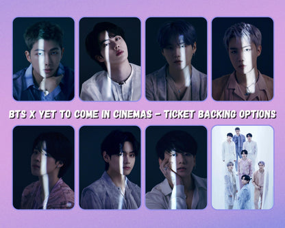 [MADE TO ORDER - CONCERT TICKET] BTS x Yet To Come (in Busan) in Cinemas - Memorabilia Concert Ticket