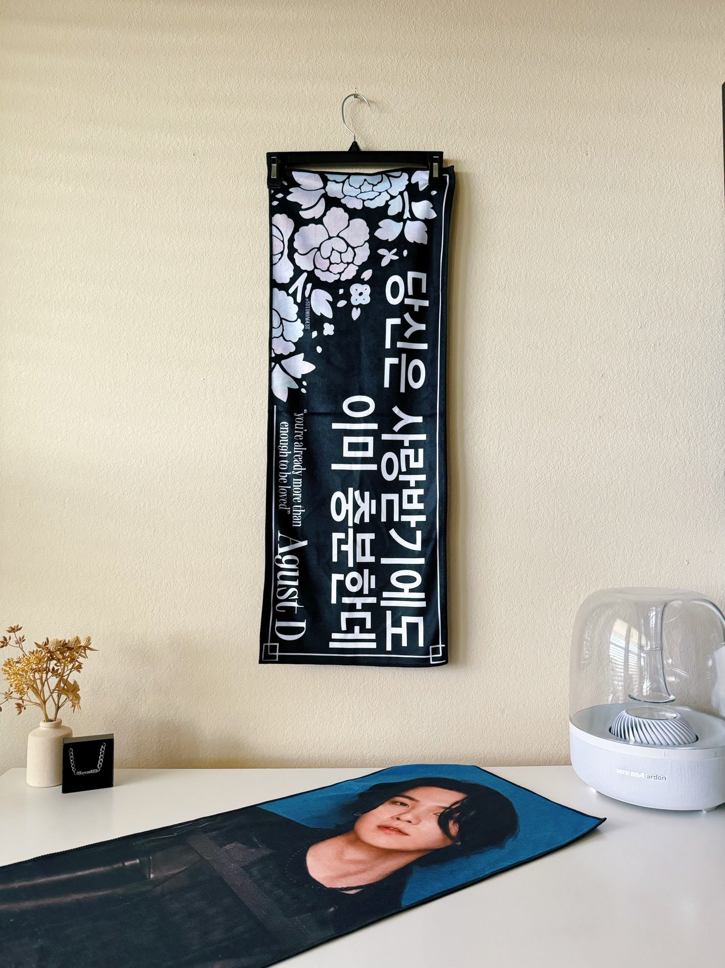 [IN STOCK - SLOGAN TOWEL] The Final Microfiber Slogan Towel (Agust D, Suga, Yoongi)