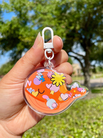 [IN STOCK - KEYCHAINS] PTD x BTS Whale ( Korehae ) Epoxy Acrylic Keychain
