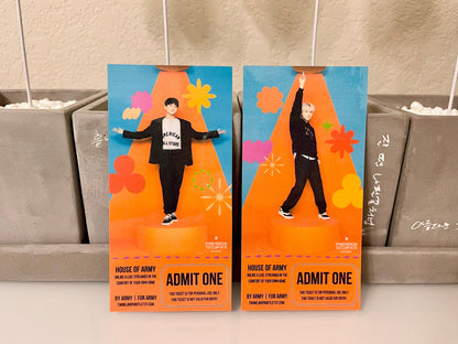 [MADE TO ORDER - CONCERT TICKET] BTS x PTD Permission to Dance On Stage LA - ONLINE Streaming - Memorabilia Concert Ticket