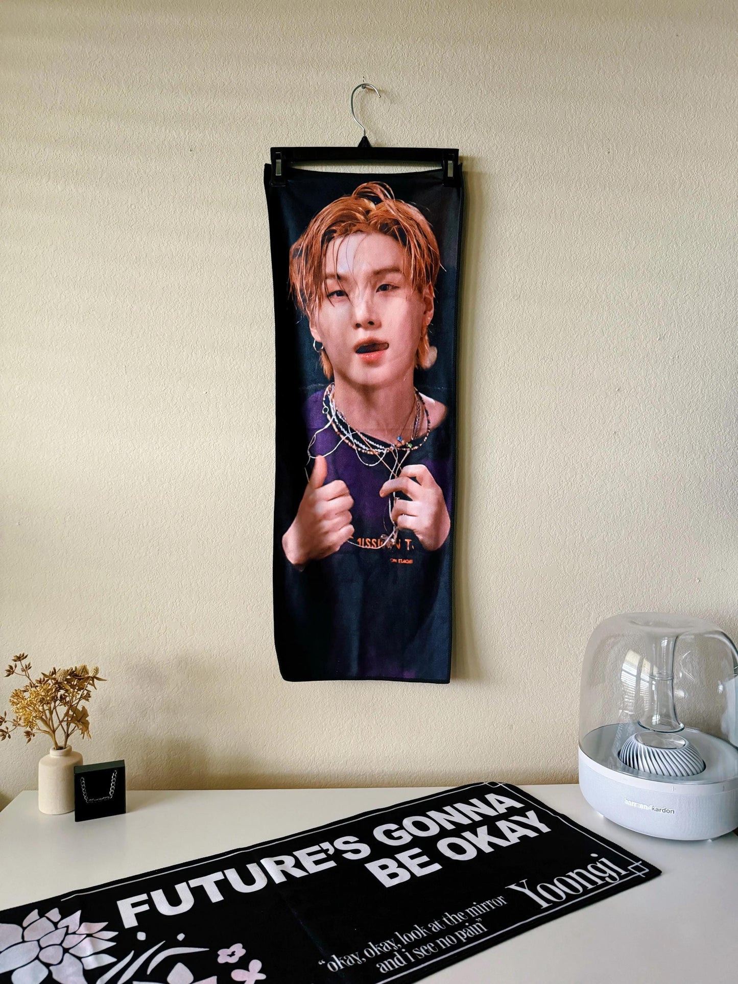 [IN STOCK - SLOGAN TOWEL] The Final Microfiber Slogan Towel (Agust D, Suga, Yoongi)