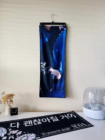 [IN STOCK - SLOGAN TOWEL] The Final Microfiber Slogan Towel (Agust D, Suga, Yoongi)