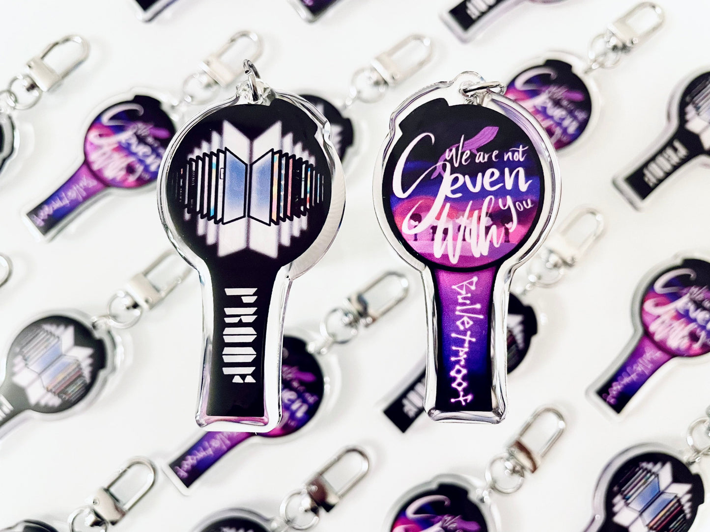[IN STOCK - KEYCHAINS] BTS WAB:TE (Bulletproof) / Proof Army Bomb Keychain