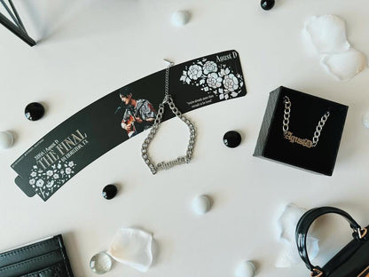 [IN STOCK - JEWELRY] Agust D Stainless Steel Chain Bracelet