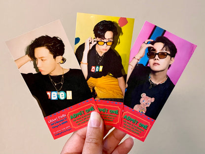 [MADE TO ORDER - CONCERT TICKET] BTS J-Hope at LollaPalooza / HobiPalooza Memorabilia Concert Ticket