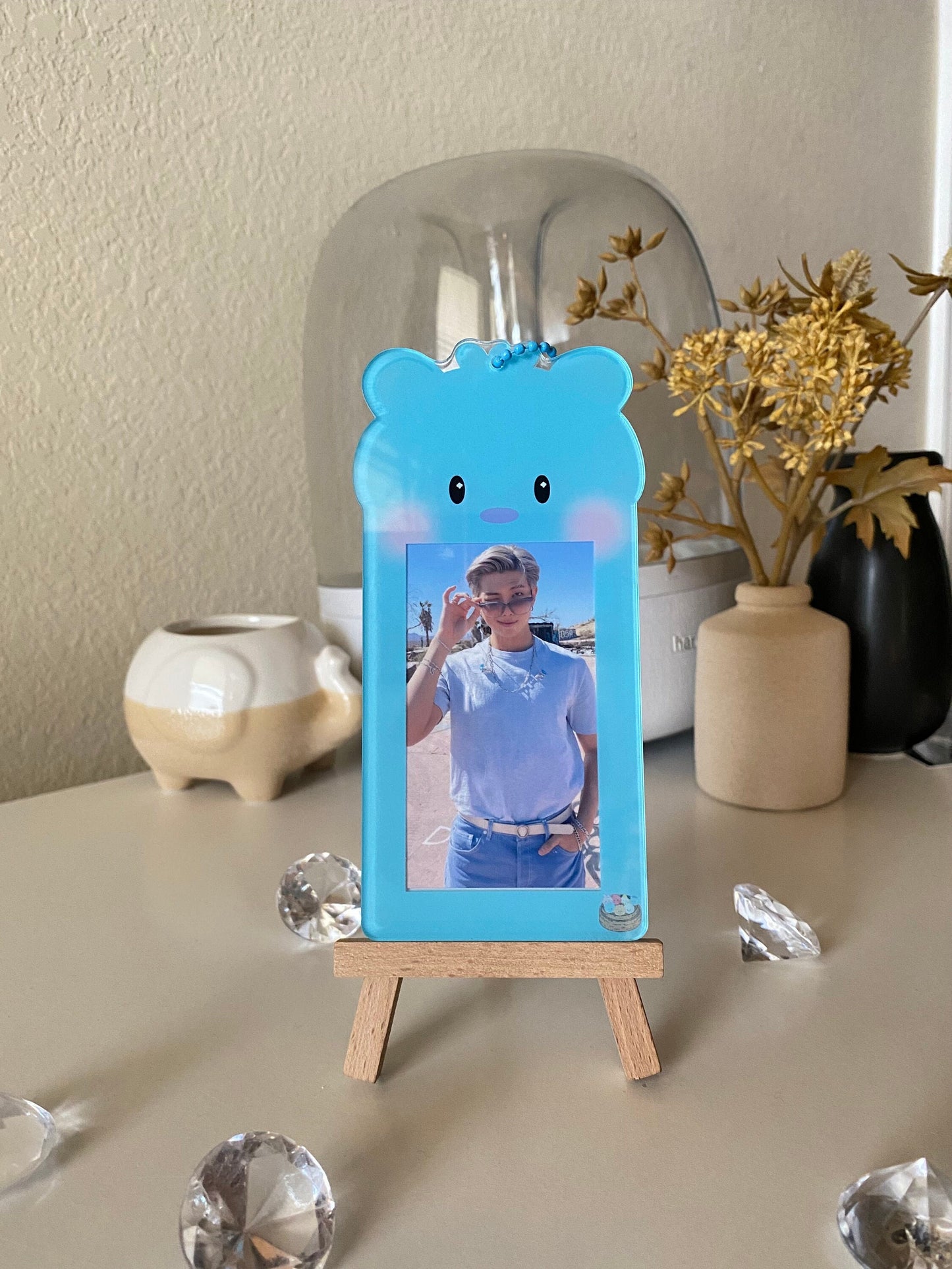 [IN STOCK - PC HOLDER] Bangtan Buns: Koya Acrylic Photocard Holder