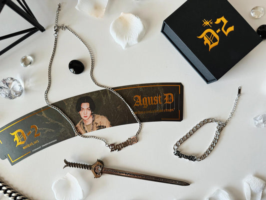 [IN STOCK - JEWELRY] Agust D Stainless Steel Chain Necklace