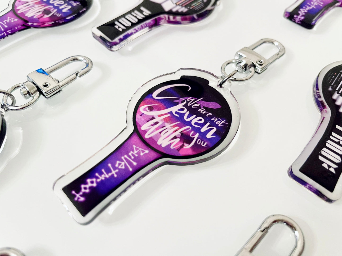 [IN STOCK - KEYCHAINS] BTS WAB:TE (Bulletproof) / Proof Army Bomb Keychain