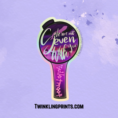 [IN STOCK - STICKERS] We Are Bulletproof: The Eternal Army Bomb Holographic Sticker
