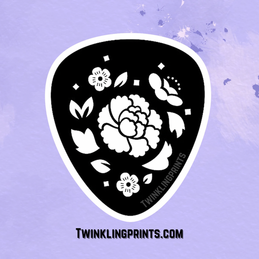 [IN STOCK - STICKERS] SUGA | Agust D D-DAY The Final Guitar Pick Clear Sticker