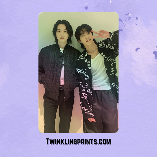 [IN STOCK - STICKERS] YoonKook (Min Yoongi & Jungkook) Holographic Sticker