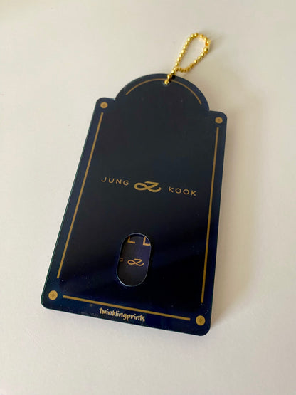 [IN STOCK - PC HOLDER] Jungkook x Golden (Substance / Blue) Acrylic Photocard Holder