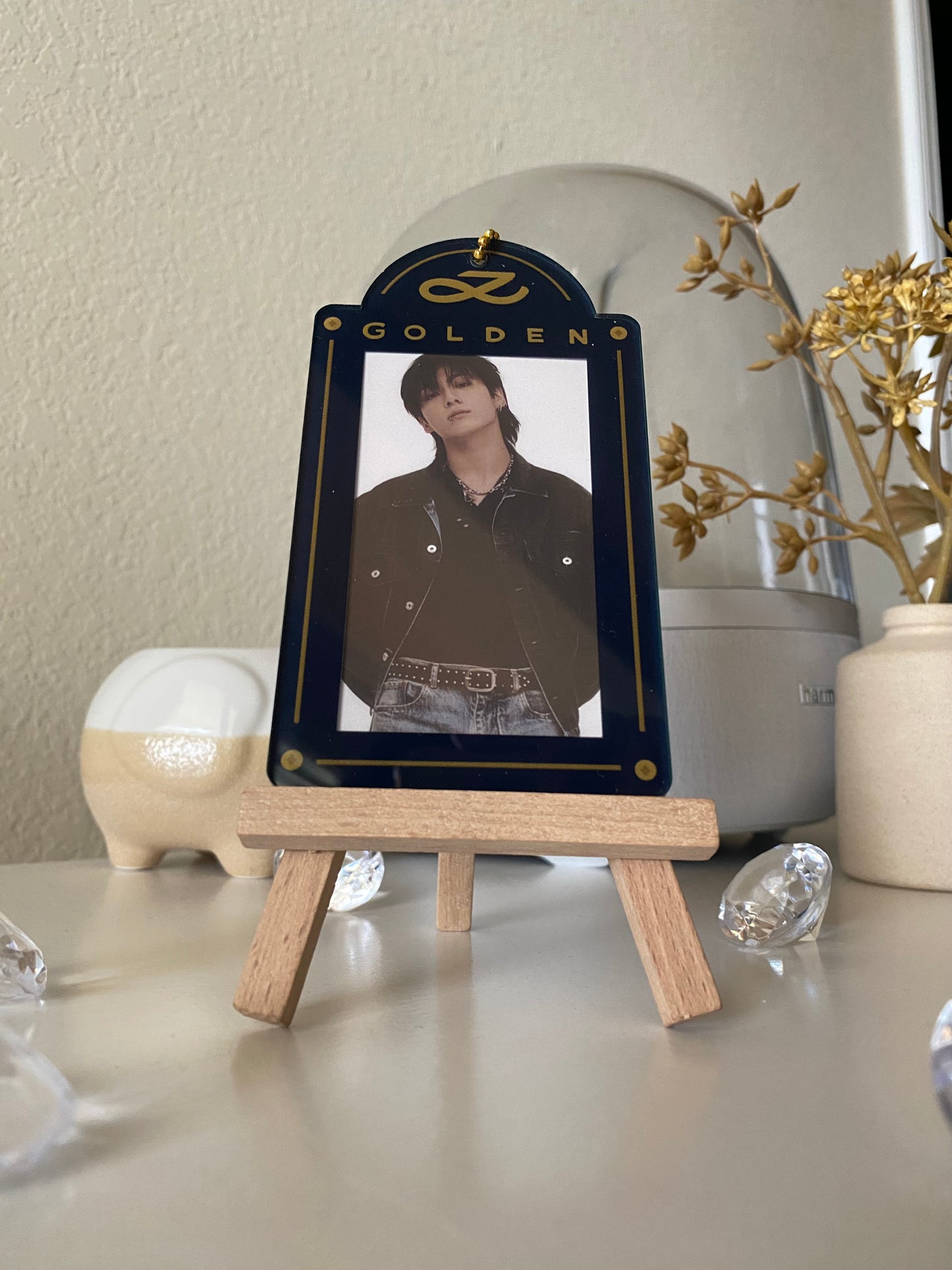 [IN STOCK - PC HOLDER] Jungkook x Golden (Substance / Blue) Acrylic Photocard Holder