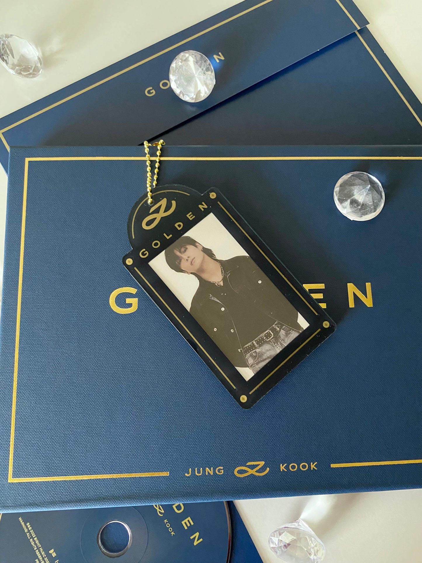[IN STOCK - PC HOLDER] Jungkook x Golden (Substance / Blue) Acrylic Photocard Holder