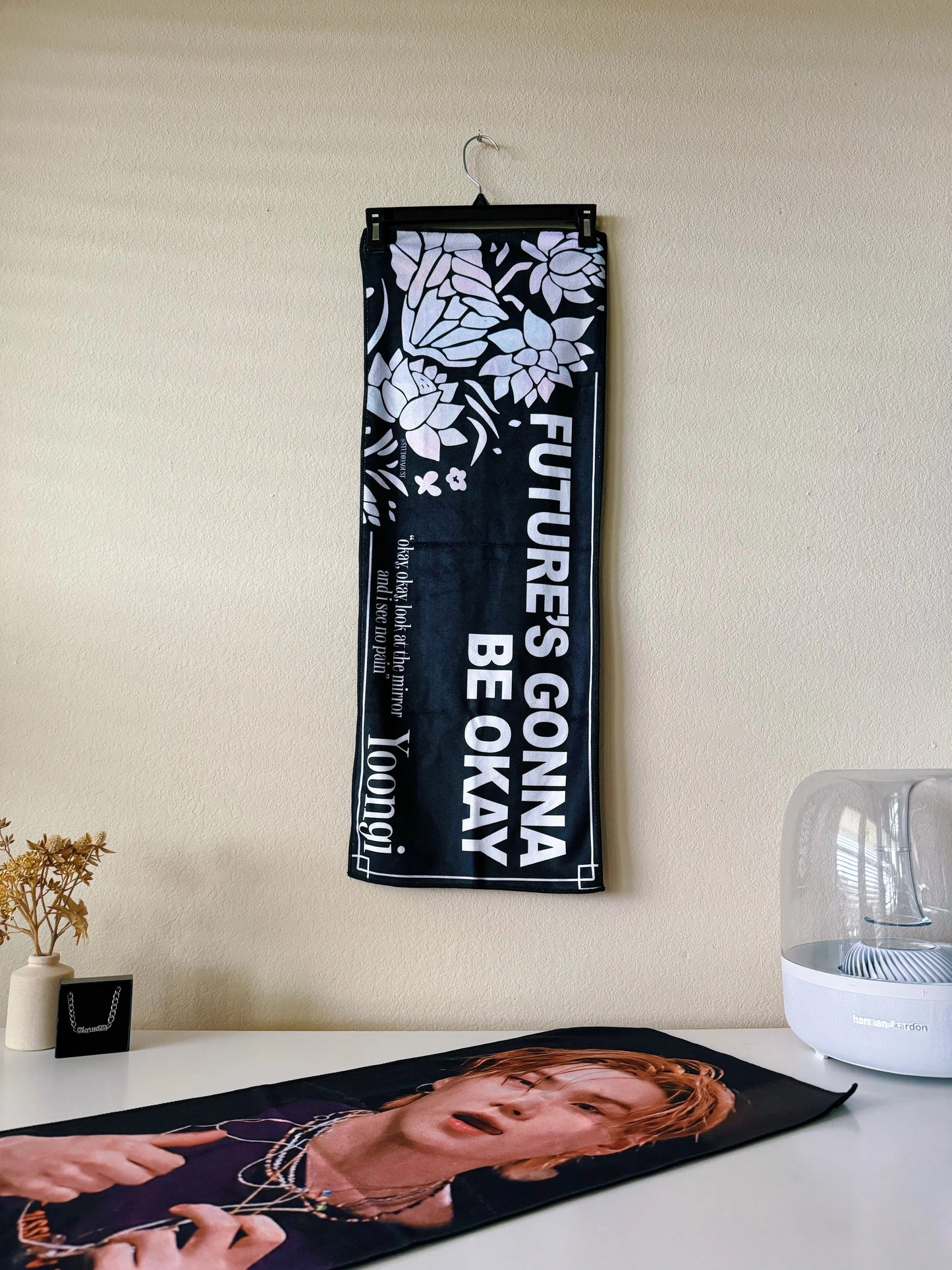 [IN STOCK - SLOGAN TOWEL] The Final Microfiber Slogan Towel (Agust D, Suga, Yoongi)
