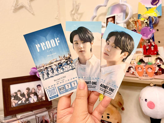[MADE TO ORDER - CONCERT TICKET] BTS Proof Live 20220613 Memorabilia Concert Ticket