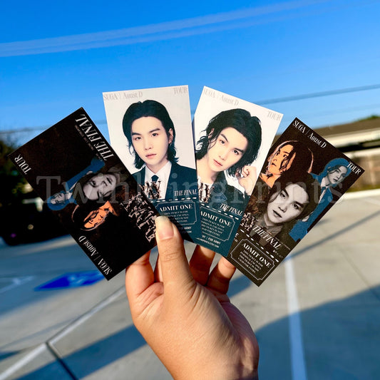 [MADE TO ORDER - CONCERT TICKET] BTS SUGA | Agust D x D-Day Tour The Final - Online Live Streaming - 2023.08.04-06 in Seoul at KSPO - Memorabilia Concert Ticket
