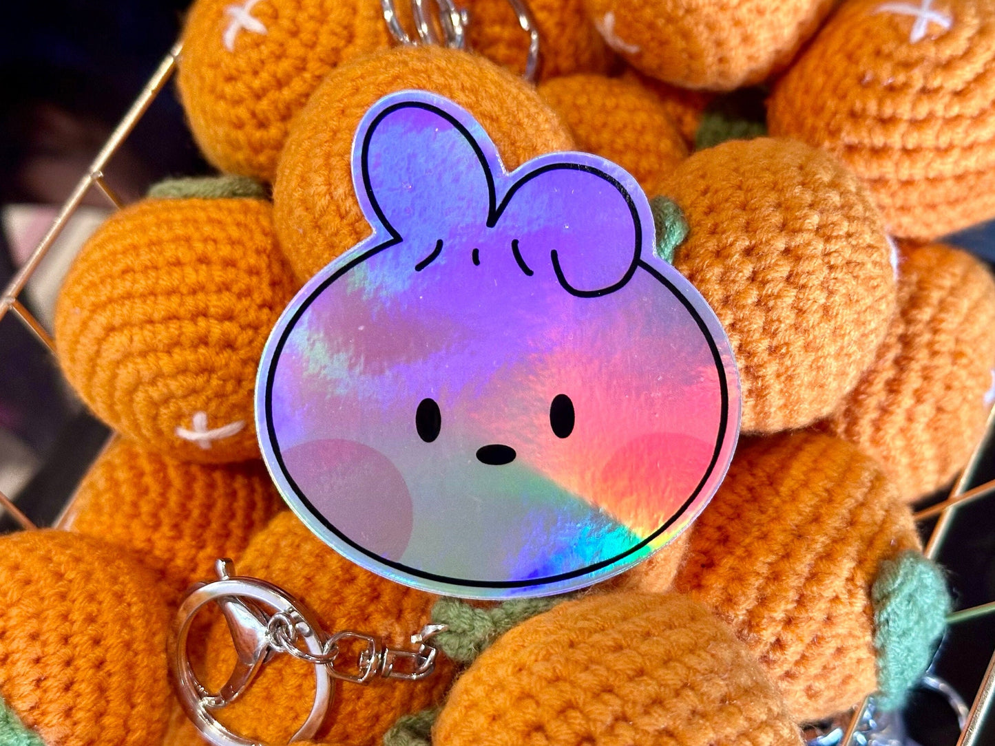 [IN STOCK - STICKERS] Bangtan Buns (Cooky) Holographic Sticker