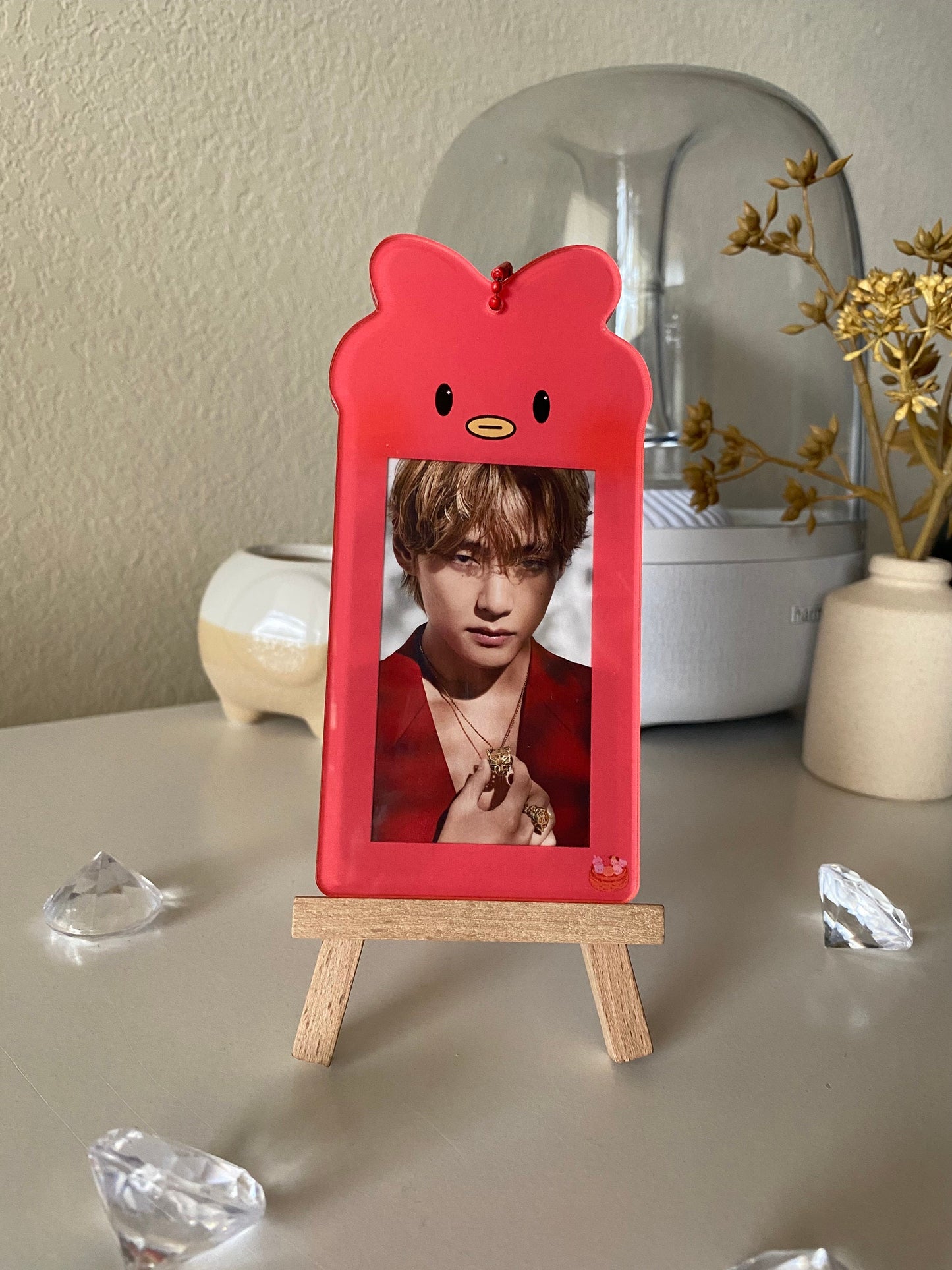 [IN STOCK - PC HOLDER] Bangtan Buns: Tata Acrylic Photocard Holder