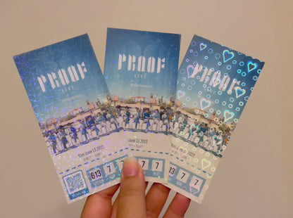 [MADE TO ORDER - CONCERT TICKET] BTS Proof Live 20220613 Memorabilia Concert Ticket