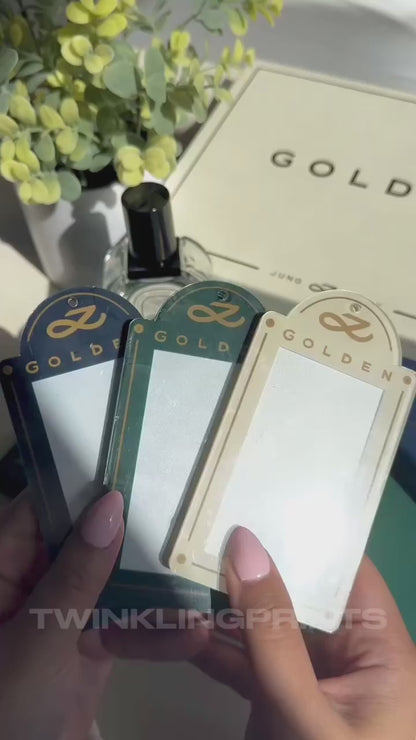 [IN STOCK - PC HOLDER] Jungkook x Golden (Solid / Ivory) Acrylic Photocard Holder